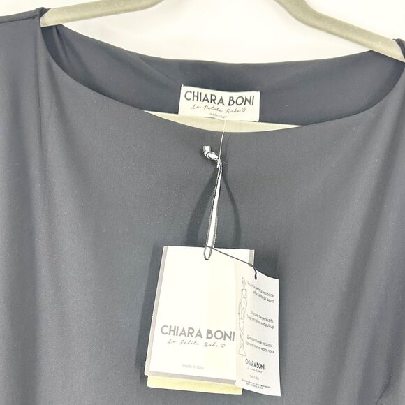 NWT Chiara Boni La Petite Robe Avalana Floral Fit & Flare Dress in Bianca Print - Picture 12 of 14